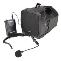 Adastra Handheld PA System with Neckband Mic and Bluetooth