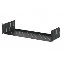 2U Clamping Rack Shelf - 152mm Deep
