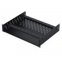 2U Clamping Rack Shelf