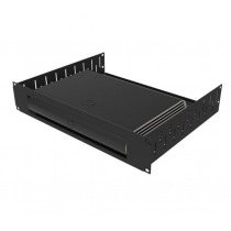 2U Vented Rack Shelf & Magnetic Faceplate For 1 x HD 2TB BOX