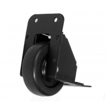 64mm Black Edge Castor with Black Wheel, up to 40kg