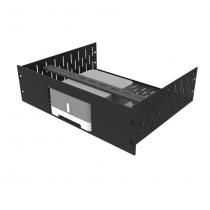 3U Vented Rack Shelf & Magnetic Faceplate For 1 x Sonos Connect:Amp (ZP120)