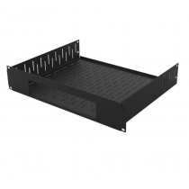 2U Vented Rack Shelf & Magnetic Faceplate For PS4