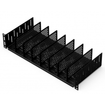 2U Upper Divider Clamp Shelf for Rack Shelf with Divider System