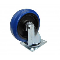 127mm Swivel Castor with Blue Wheel, up to 180kg