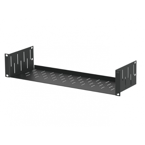 2U Clamping Rack Shelf - 152mm Deep