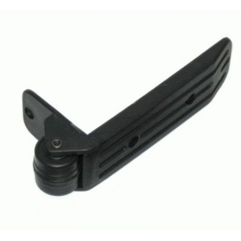 40mm Black Plastic Surface Mount Edge Castor, up to 20kg