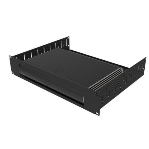 2U Vented Rack Shelf & Magnetic Faceplate For 1 x DRX895 Sky+HD Box