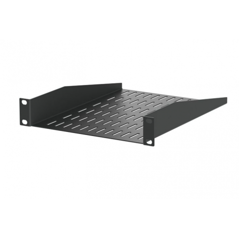 1U Vented Half Rack Shelf - 280mm Deep