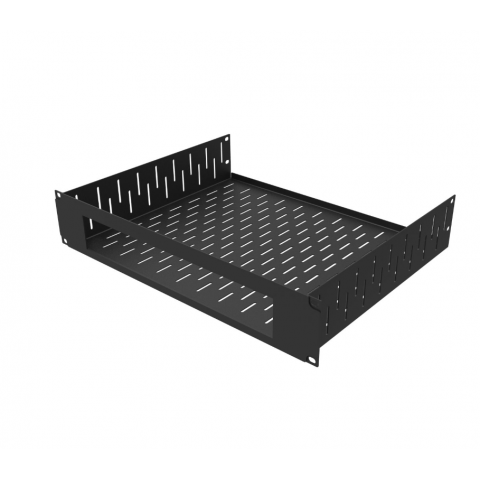 2U Vented Rack Shelf & Magnetic Faceplate For XBOX One X