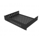2U Vented Rack Shelf & Magnetic Faceplate For 1 X WATCHGUARD FIREBOX T55