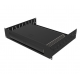2U Vented Rack Shelf & Magnetic Faceplate For 1 x HD 2TB BOX