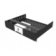2U Vented Rack Shelf & Magnetic Faceplate For 1 x Sonos Connect