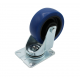 Low-Cost 100mm Swivel Castor with Blue Wheel