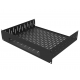 2U Vented Rack Shelf & Magnetic Faceplate For 1 X WATCHGUARD FIREBOX T50