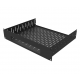 2U Vented Rack Shelf & Magnetic Faceplate For 1 x DISH HOPPER 3