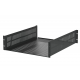 3U Vented 558mm Deep Rack Shelves with Front and Back Mounting