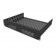 2U Vented Rack Shelf & Magnetic Faceplate For 2 x MERIDIAN 210 STREAMER
