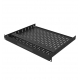 1U Vented Rack Shelf & Magnetic Faceplate For 2 x ROKU 4 ULTRA