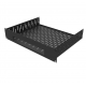2U Vented Rack Shelf & Magnetic Faceplate For 1 X WATCHGUARD FIREBOX T35