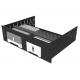 3U Vented Rack Shelf & Magnetic Faceplate For 1 x Connect Amp & 1 x Sonos Connect