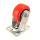 100mm Swivel Heavy Duty Castor with Red Wheel