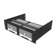 3U Vented Rack Shelf & Magnetic Faceplate For 2 x Sonos Connect:Amp (ZP120)