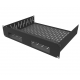 2U Vented Rack Shelf & Magnetic Faceplate For 2 x MERIDIAN 218